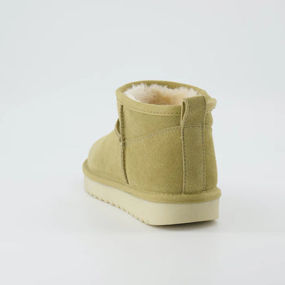 Hip 2 Cozy Women’s Suede Ankle Boots – Water-Resistant, Faux Shearling Lined, Memory Foam Comfort