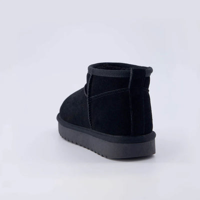 Hip 2 Cozy Women’s Suede Ankle Boots – Water-Resistant, Faux Shearling Lined, Memory Foam Comfort