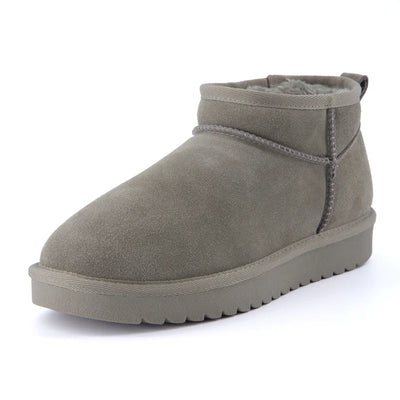 Hip 2 Cozy Women’s Suede Ankle Boots – Water-Resistant, Faux Shearling Lined, Memory Foam Comfort