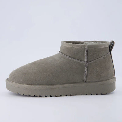 Hip 2 Cozy Women’s Suede Ankle Boots – Water-Resistant, Faux Shearling Lined, Memory Foam Comfort