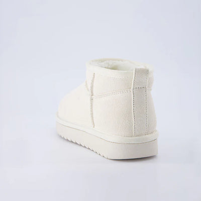 Hip 2 Cozy Women’s Suede Ankle Boots – Water-Resistant, Faux Shearling Lined, Memory Foam Comfort