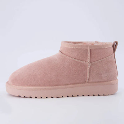 Hip 2 Cozy Women’s Suede Ankle Boots – Water-Resistant, Faux Shearling Lined, Memory Foam Comfort