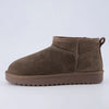 Hip 2 Cozy Women’s Suede Ankle Boots – Water-Resistant, Faux Shearling Lined, Memory Foam Comfort