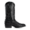 Men’s Exotic Caiman Cowboy Boots & Leather Belt Combo – Western Rodeo Set