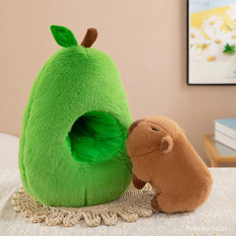 Peluche Capybara Avocat